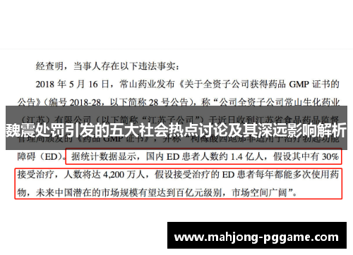 魏震处罚引发的五大社会热点讨论及其深远影响解析 魏震处罚引发的五大社会热点讨论及其深远影响解析
